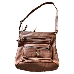 Bueno Faux Leather Crossbody Bag